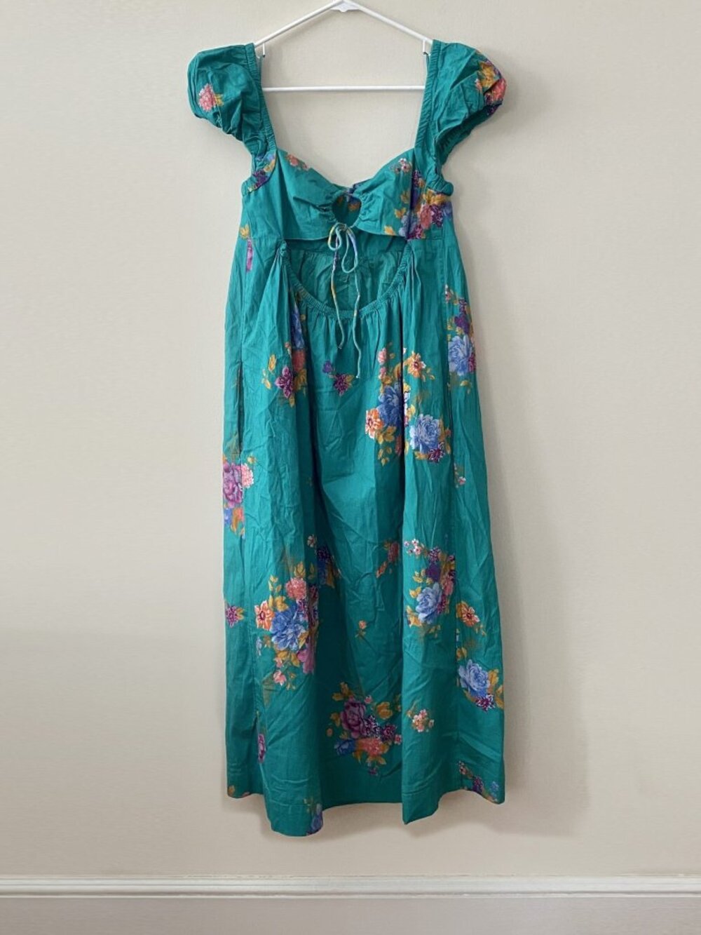 Free People Linda Lou Poplin Dress NWOT - Picture 5 of 7